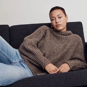 Loretto Mockneck Pullover Sweater